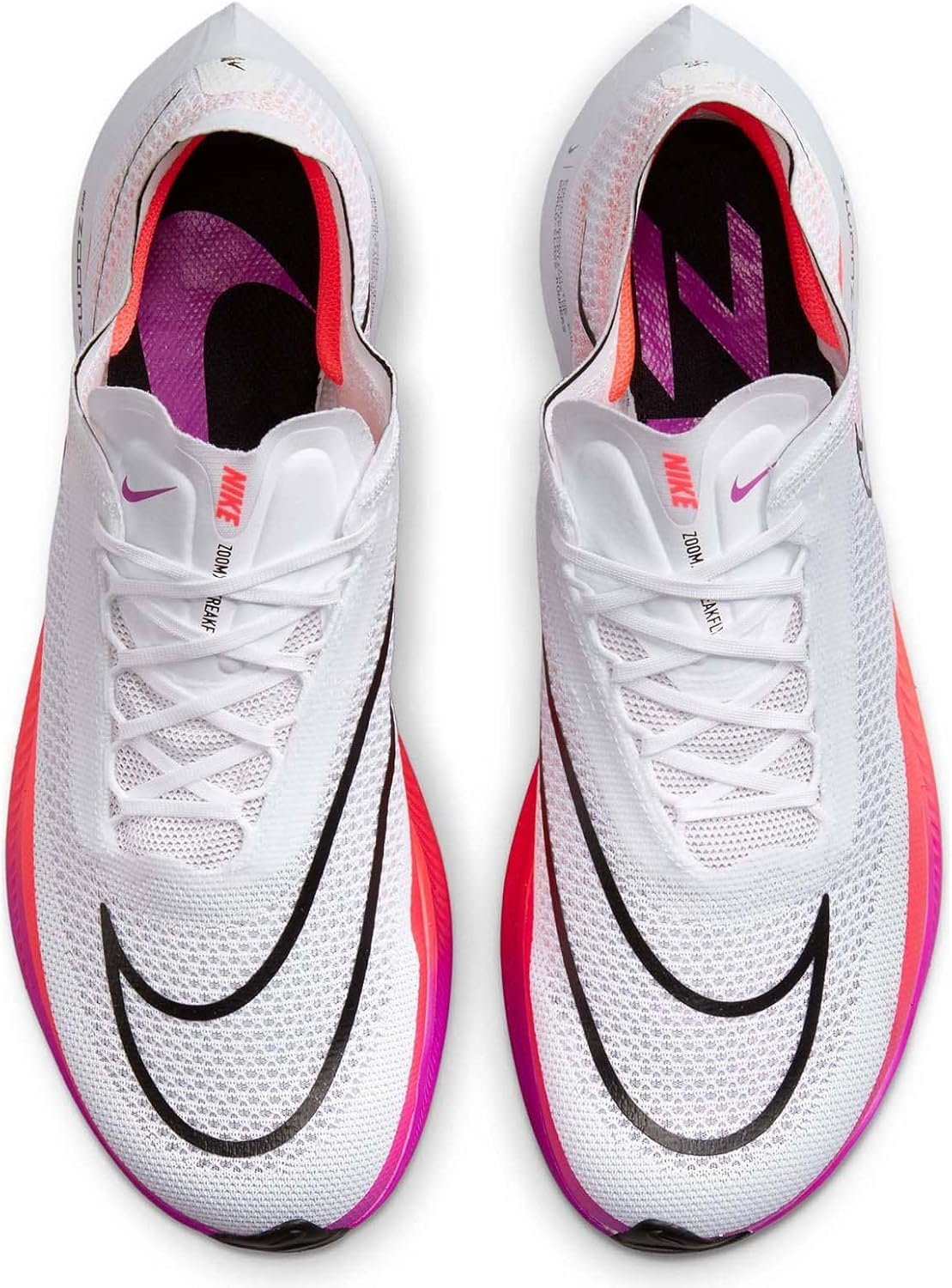 Кроссовки Unisex ZoomX Streakfly Nike, белый/черный/красный/фиолетовый — фото 4
