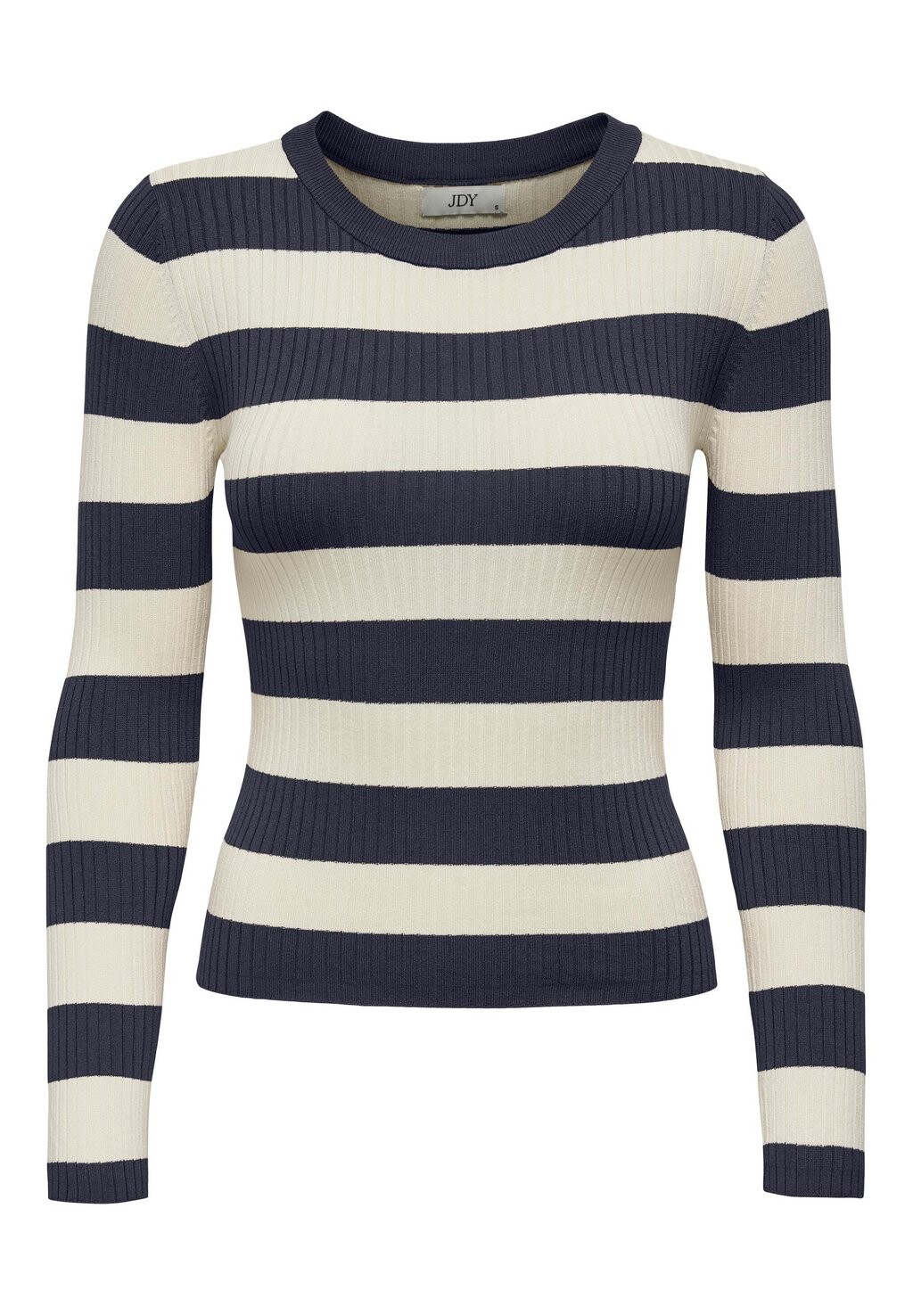 

Вязаный свитер O-NECK STRIPE JDY, цвет sky captain stripes:w eggnog stripes