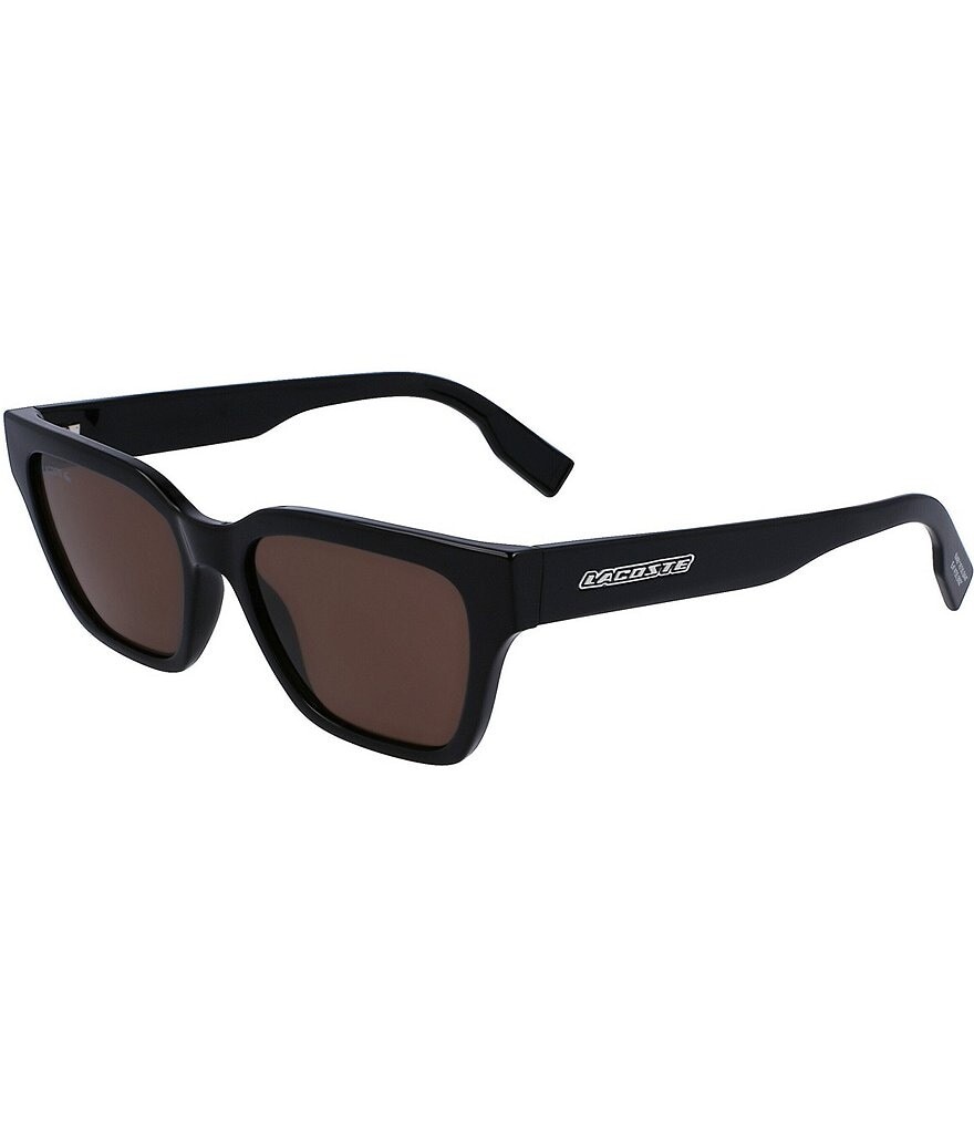 

Женские прямоугольные солнцезащитные очки Lacoste L6002S 53 мм, черный
