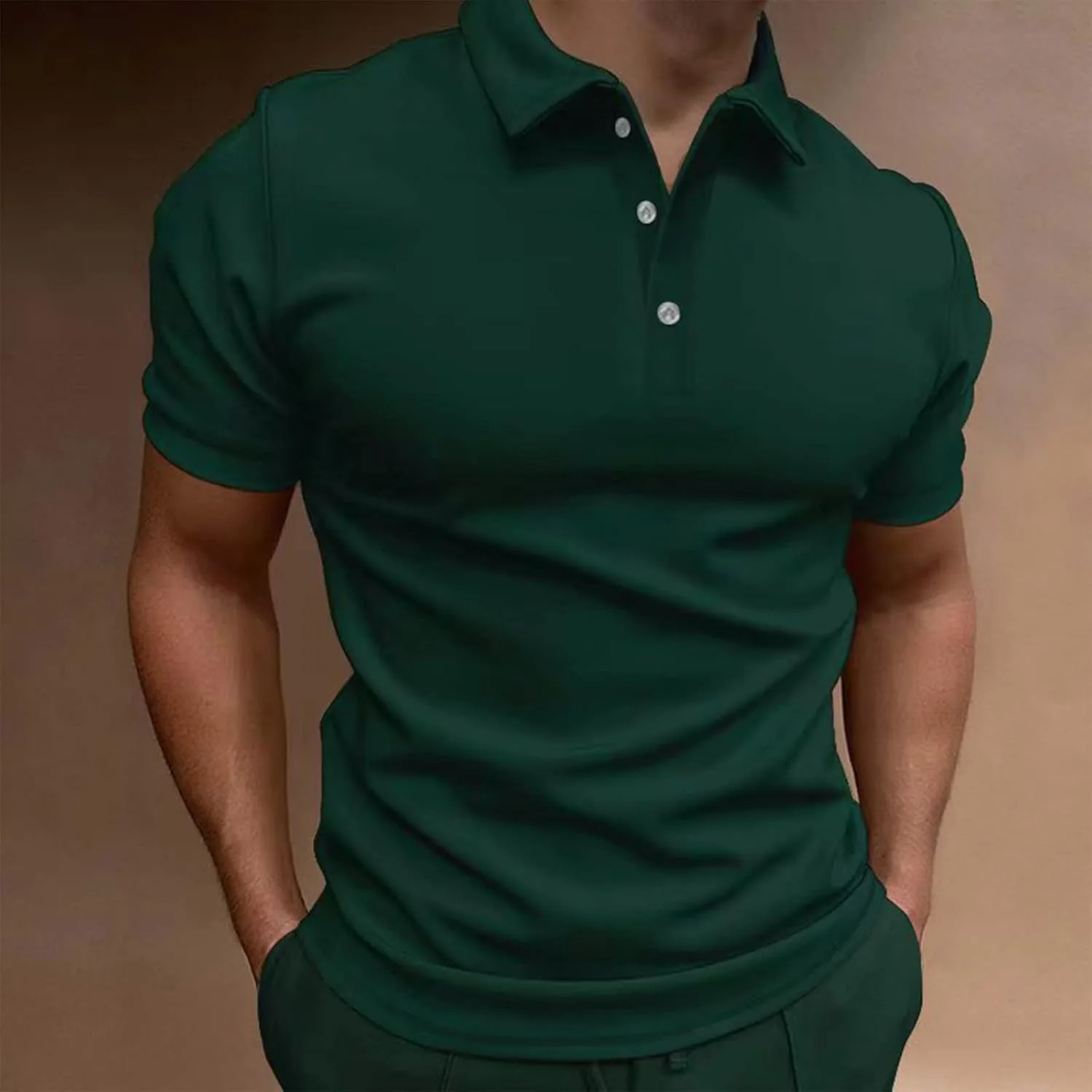 Мужская рубашка с коротким рукавом Classic Button Down — фото 2