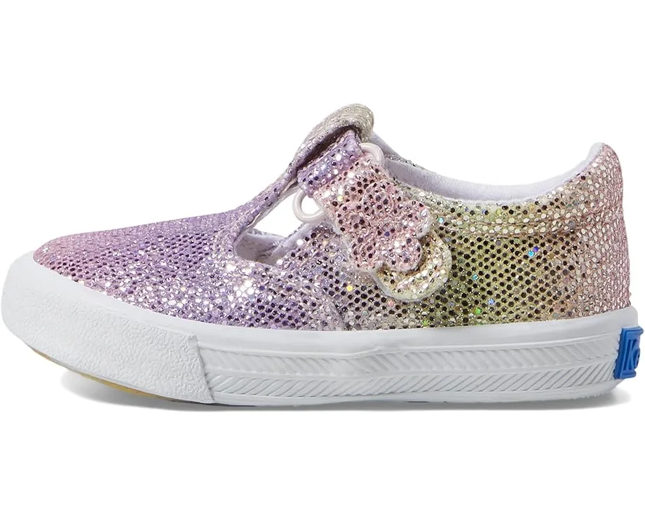 Кроссовки Keds Kids Daphne (Toddler/Little Kid), Pastel Ombre Glitter — фото 4
