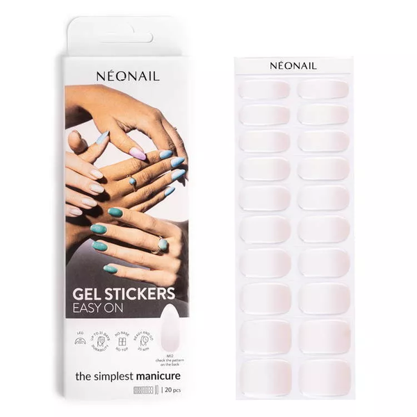 

Гибридные наклейки для ногтей m12, 1 упаковка. Neonail Easy on gel