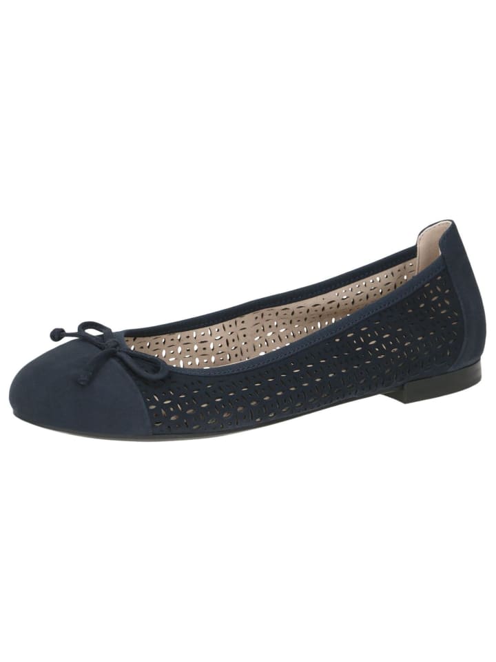 Балетки Caprice Ballerina, цвет OCEAN SUEDE