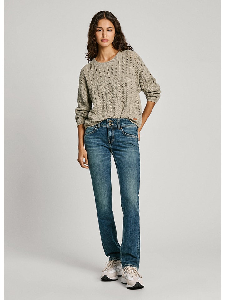 

Джинсы облегающего кроя синего цвета Pepe Jeans