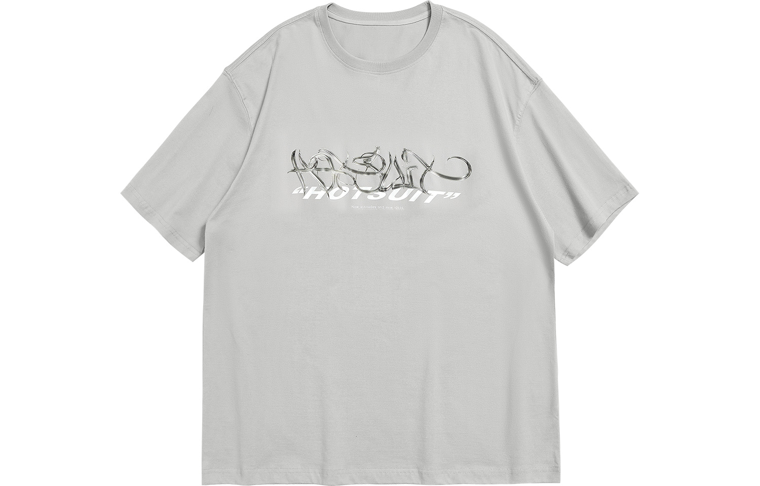 

Футболка унисекс HOTSUIT, серый