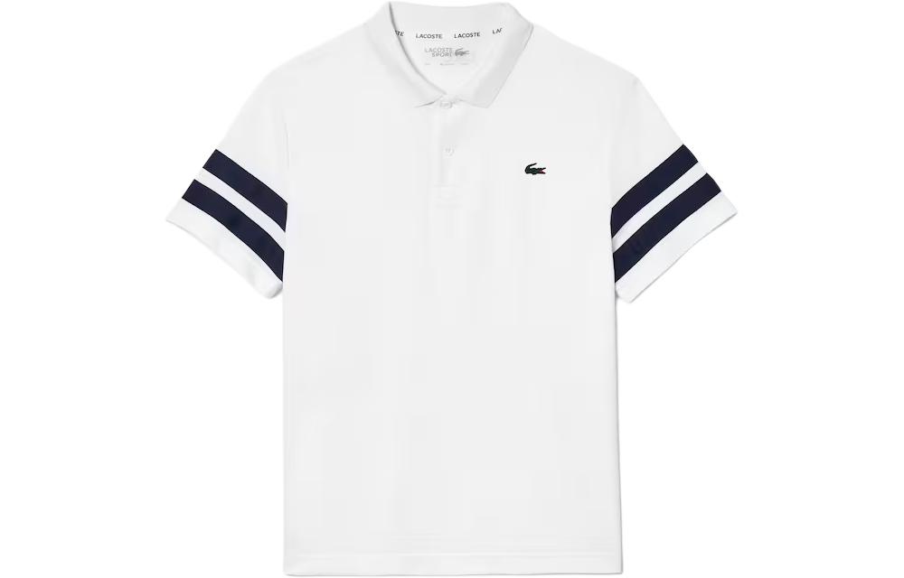 

Футболка Polo с логотипом LACOSTE, белый