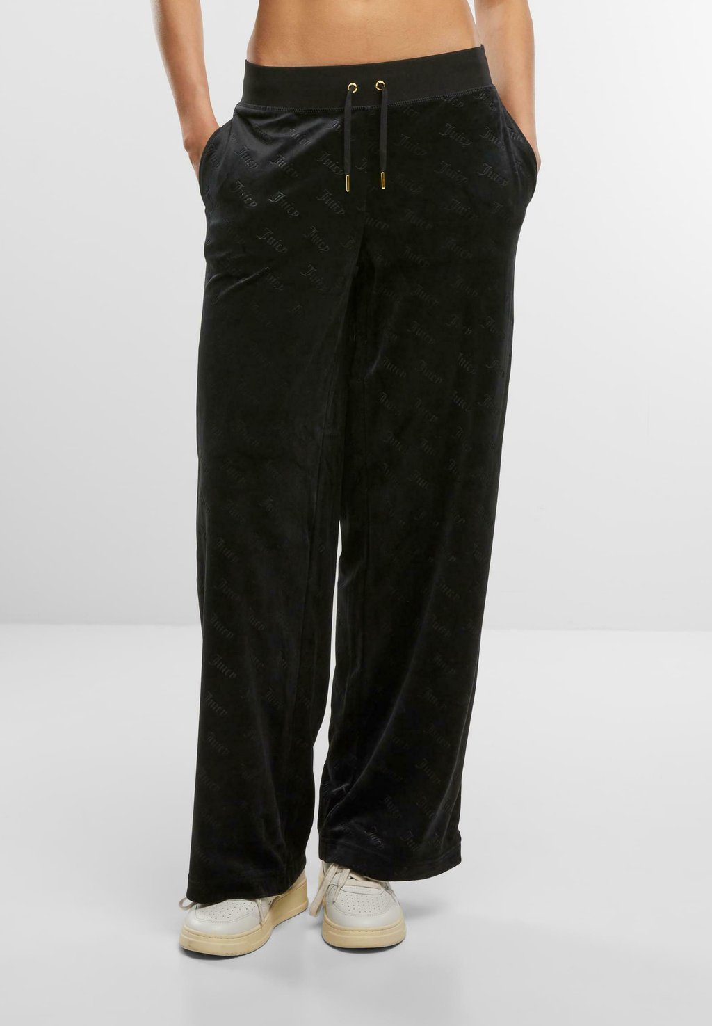 

Спортивные штаны NEVE DEBOSSED WIDE LEG JOGGER Juicy Couture, черный