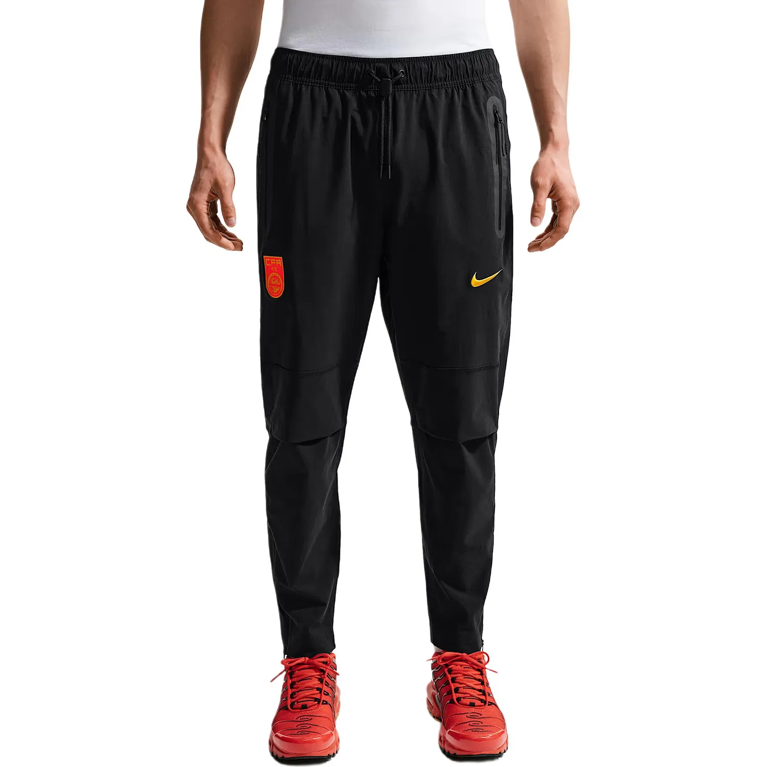 Шорты футбольные мужские Black/Ochre Yellow Moderate Nike