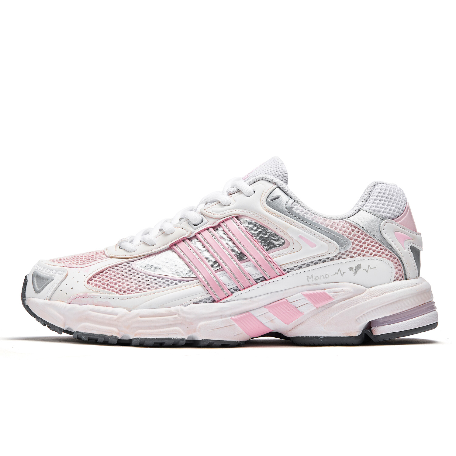 

Кроссовки для бега Response женские с низким верхом розовые/белые Adidas
