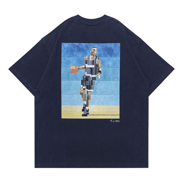 

Футболка Grocery Penny Tee By Adam Lister, синий
