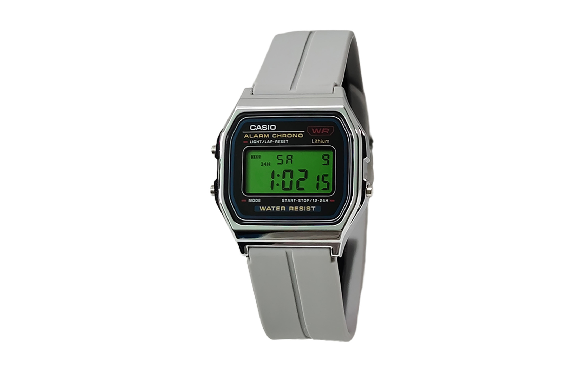 

CASIO Кварцевые часы унисекс с силиконовым ремешком и черным циферблатом