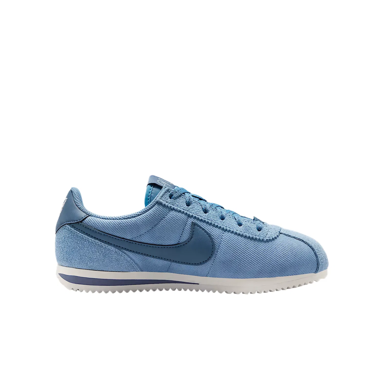 Кроссовки детские Cortez SE Leather Cushioning Low top Nike, Work Blue/Sail White/Diffused Blue — фото 3