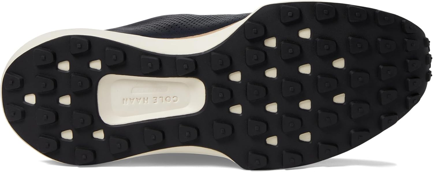 Мужские кроссовки Cole Haan Grandpro Ashland с лазерной перфорацией, слоновая кость/темно-синий — фото 3