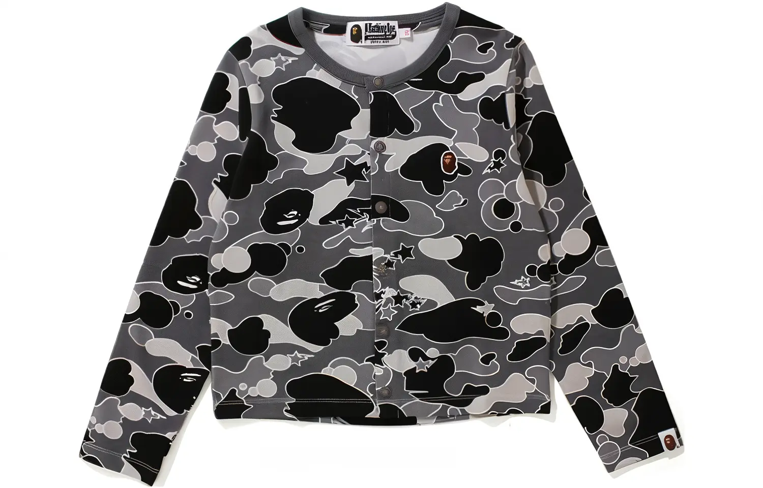 

A BATHING APE Куртка женская, Black BKX