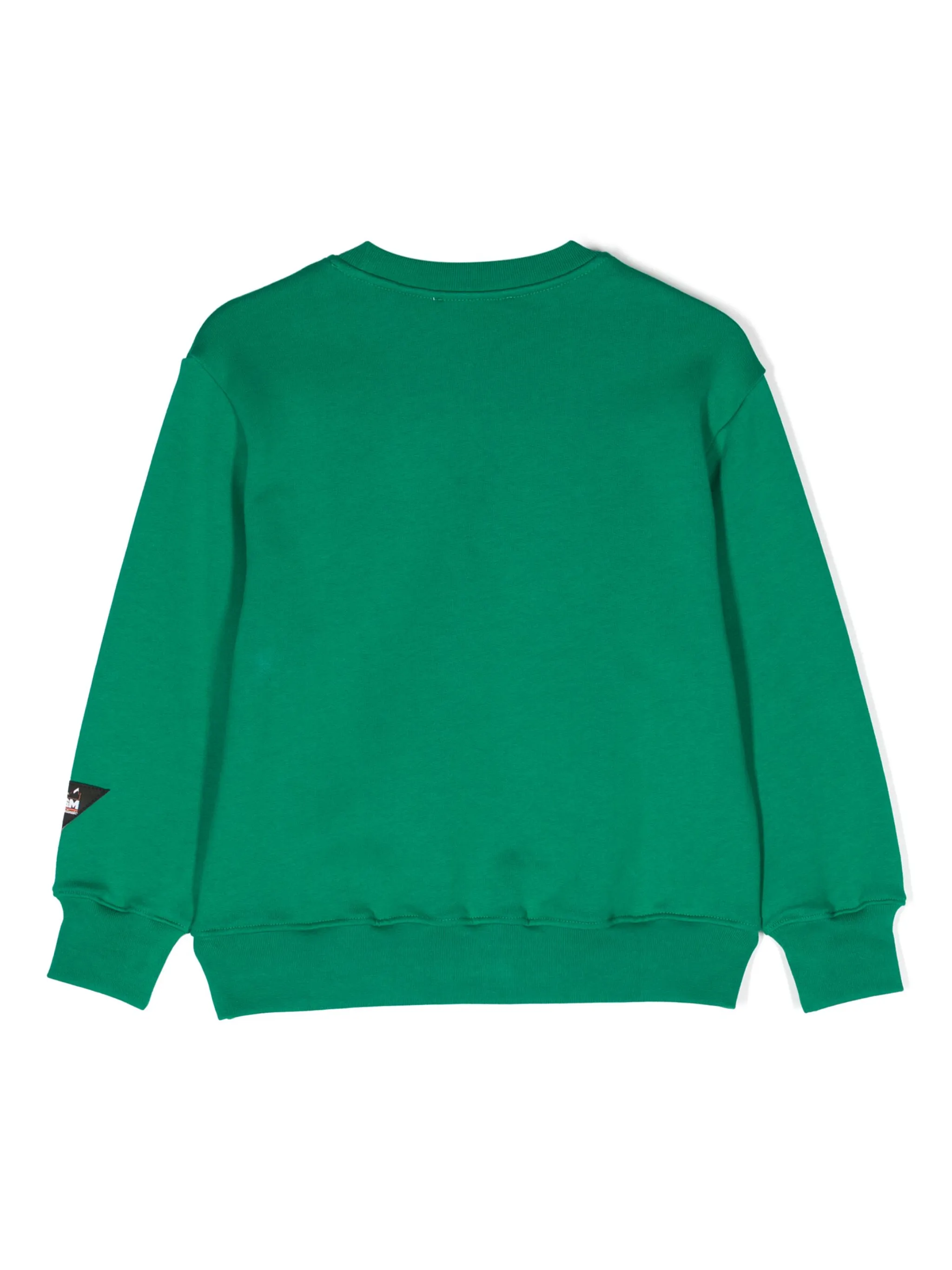 Толстовка с логотипом Msgm Kids, зеленый — фото 2