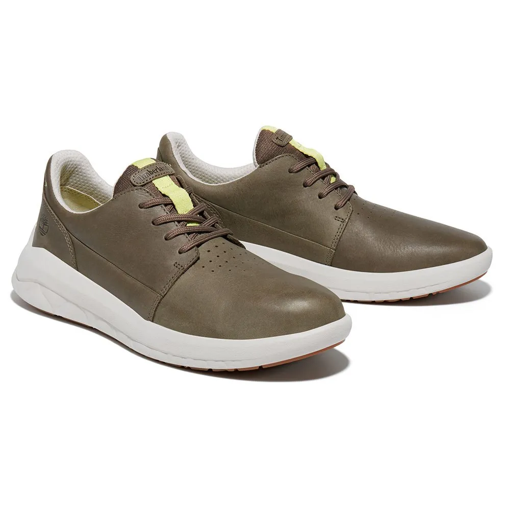 

Кроссовки Timberland Bradstreet Ultra Leather Oxford trainers, зеленый