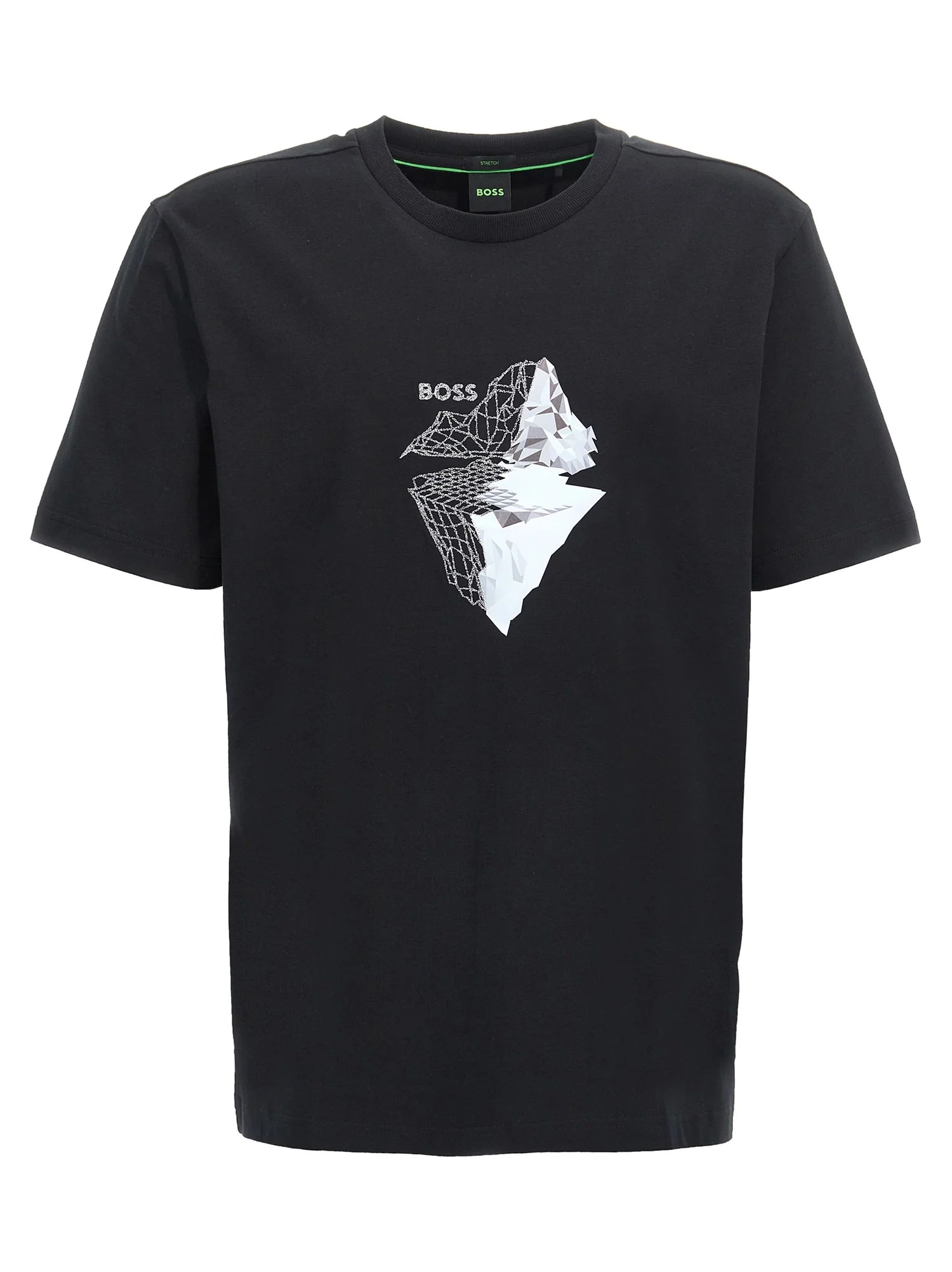 

Футболка Hugo Boss Men's Tee 8 Graphic Print, черная