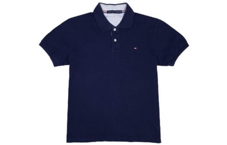 

Рубашка поло мужская Tommy Hilfiger, темно-серый