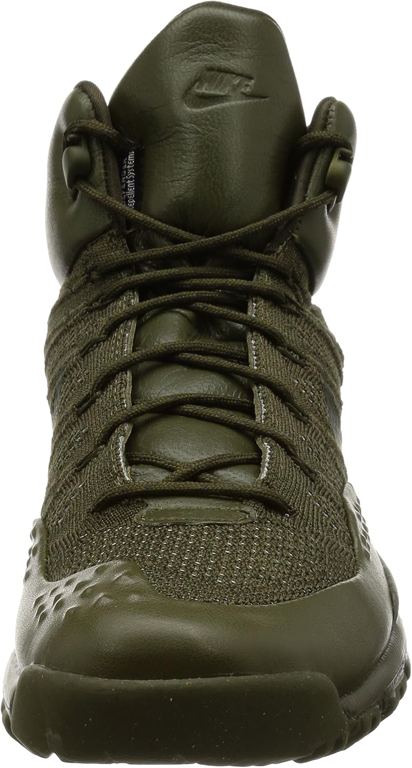 ботинки Nike Lupinek Flyknit Mens Hi Top 862505, Cargo Khaki/Sequoia — фото 2