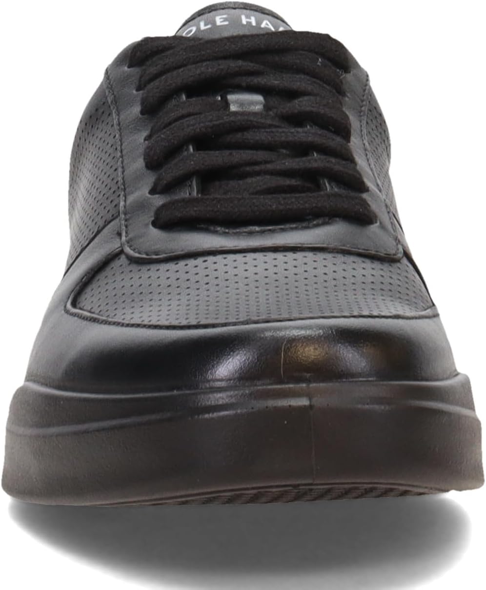 Мужские кроссовки Cole Haan Grand Crosscourt Modern с перфорацией, белый/черный — фото 4