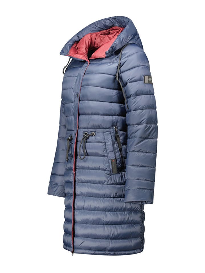 

Стеганое пальто Батигеак темно-синего цвета Canadian Peak