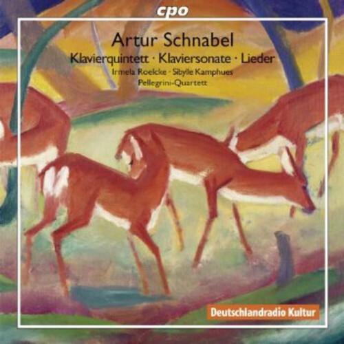 

CD диск Schnabel / Roelcke / Kamphues: Klavierquintet Klaviersonate Klavierstuecke Lieder