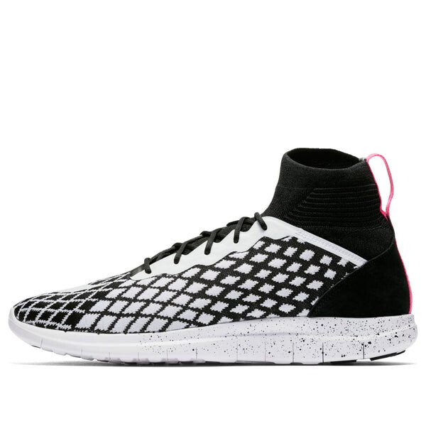 

Кроссовки free hypervenom 3 fc flyknit 'black white' Nike, черный