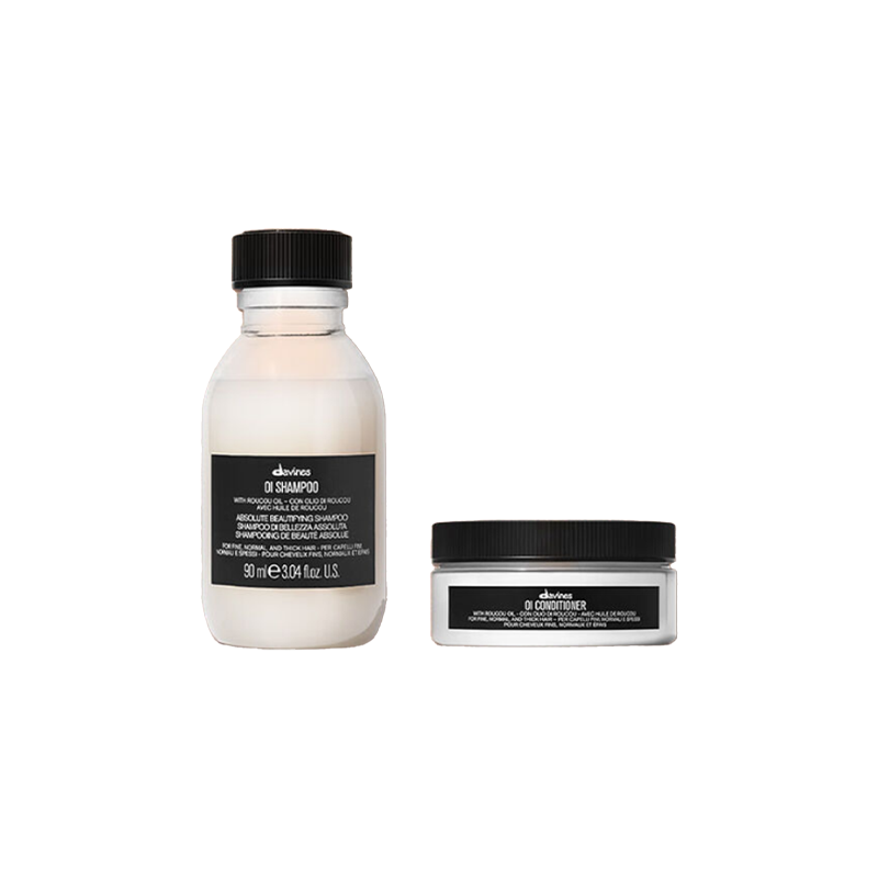 

A'Pomm'Shampoos Кондиционер для волос Шампунь и кондиционер Набор Восстанавливающий Очищающий Смягчающий 280мл+75мл DAVINES, two-piece set: shampoo 90ml+hair conditioner 75ml