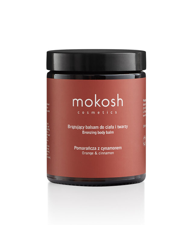 Mokosh, Bronzing Body & Face Balm, бронзирующий бальзам для тела и лица Апельсин с корицей, 180 мл — фото 2