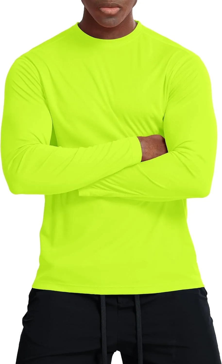 

Zengjo Moisture Wicking футболка для тренировок с длинным рукавом и защитой от ультрафиолета