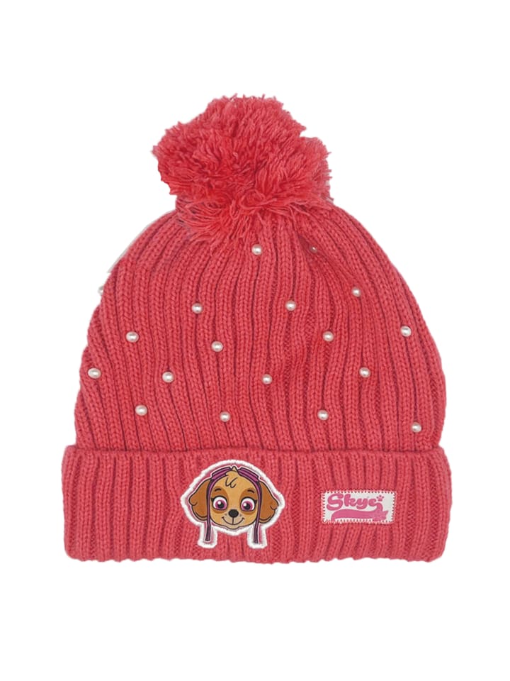 

Paw Patrol Розовая зимняя шапка Скай из "Щенячьего патруля" с помпонами