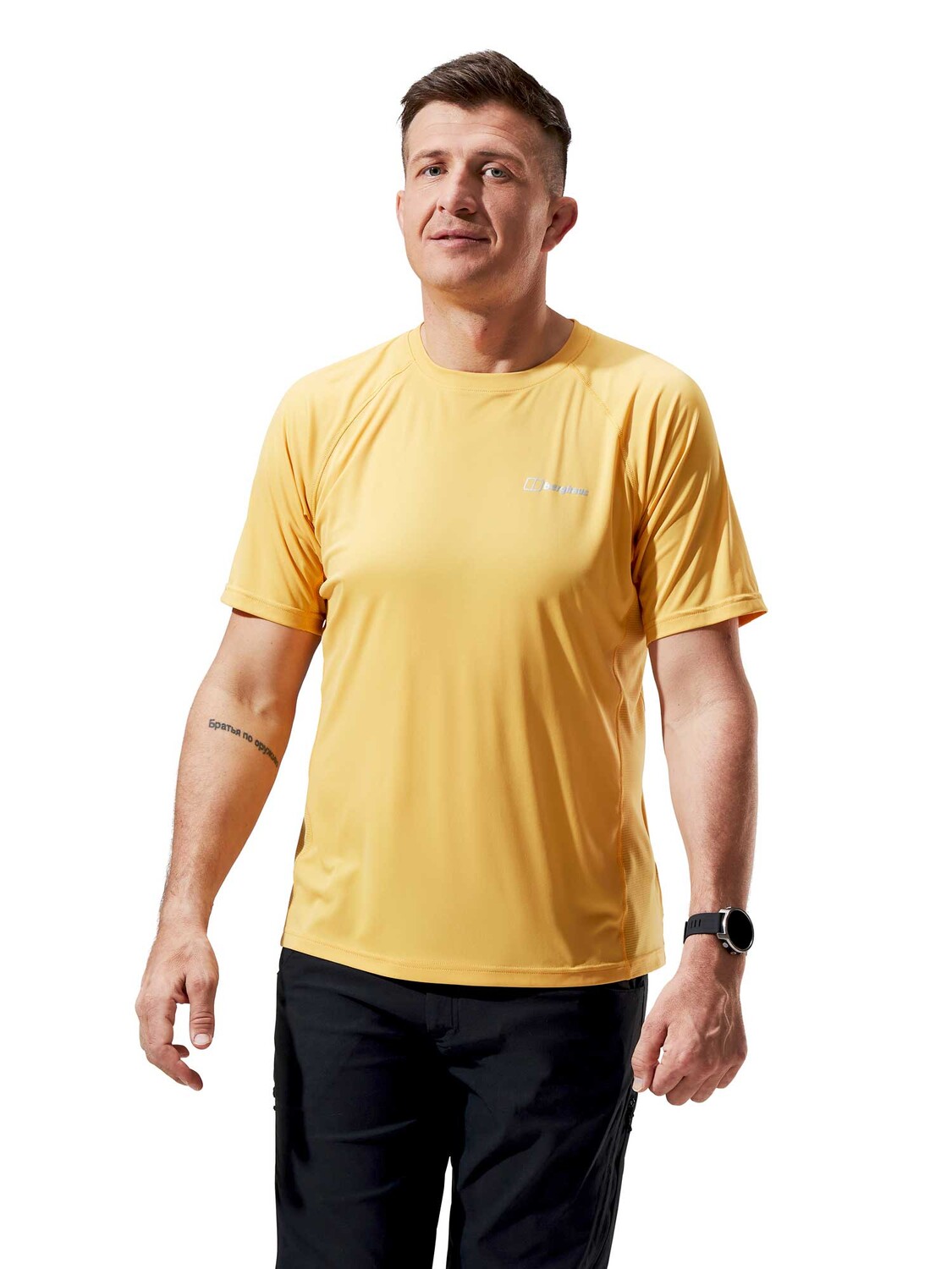 

Футболка Berghaus M TRAILBLAZE SS TECH TEE, желтый