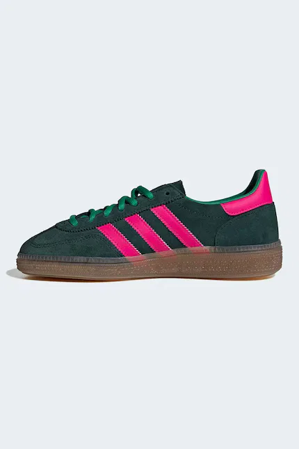 Кроссовки детские Handball Spezial Adidas Originals, зеленый — фото 4