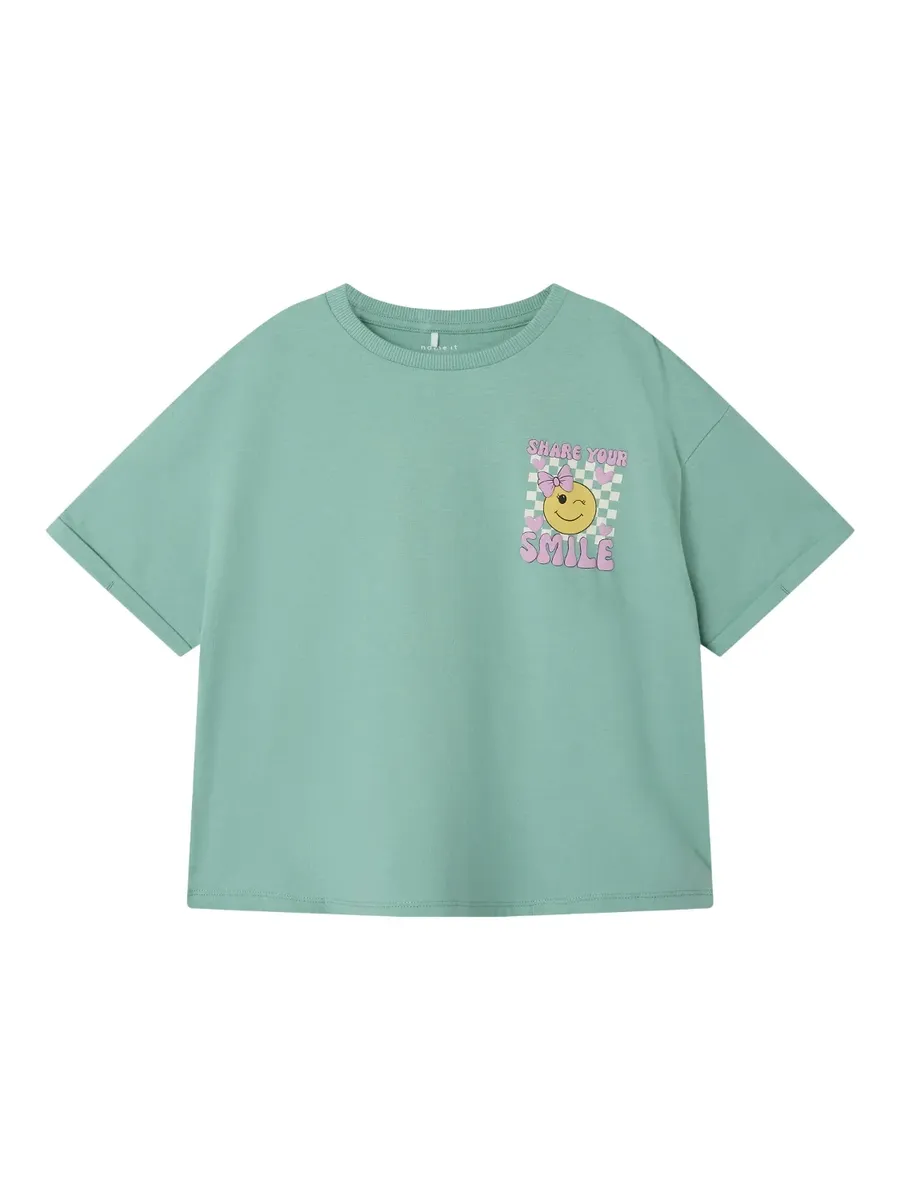 

Футболка Name It "NKFKAILAMOS SS BOXY TOP NOOS", цвет Wasabi