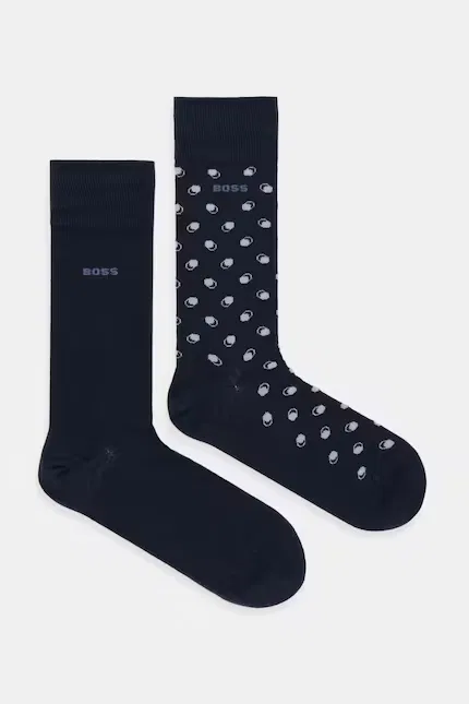 Носки длинные 2 шт Minipattern BOSS, синий