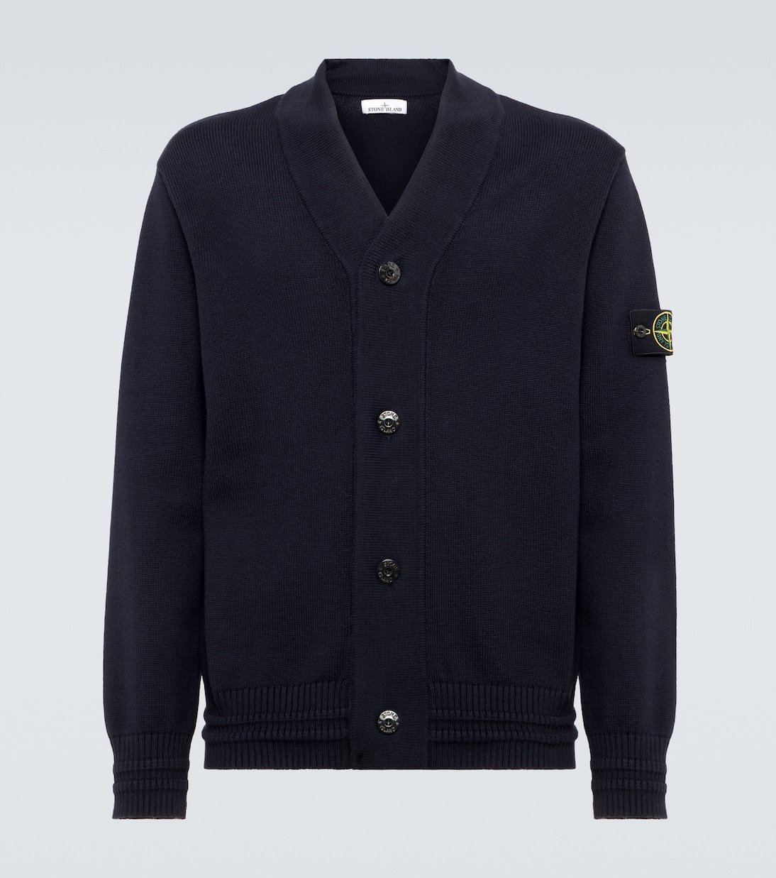 

Кардиган из хлопка Compass Stone Island, Navy Blue