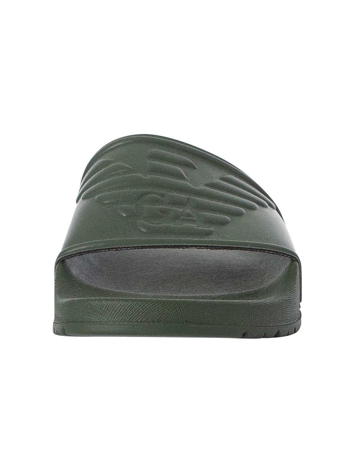Тапочки Emporio Armani Underwear, green — фото 2