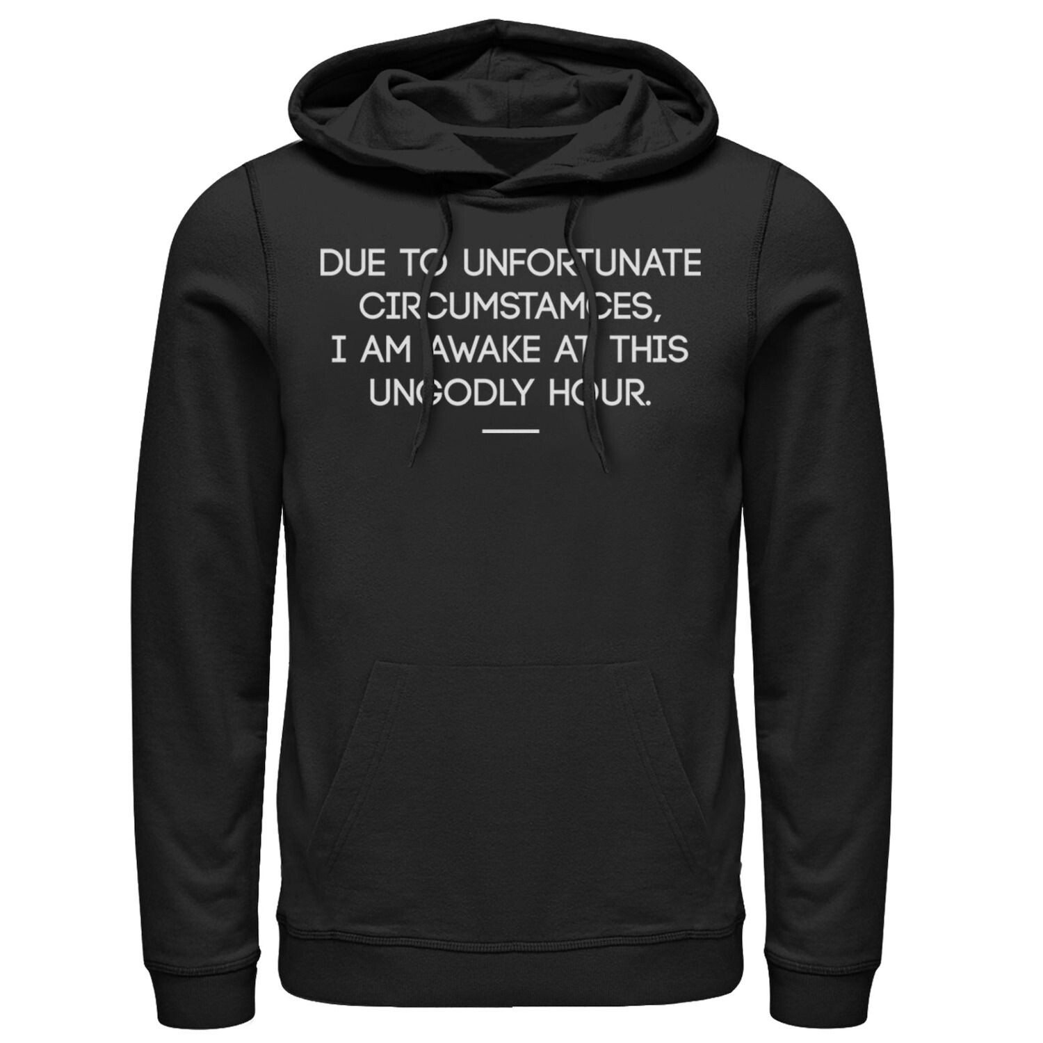 

Мужская худи с графическим текстом "I Am Awake" Licensed Character
