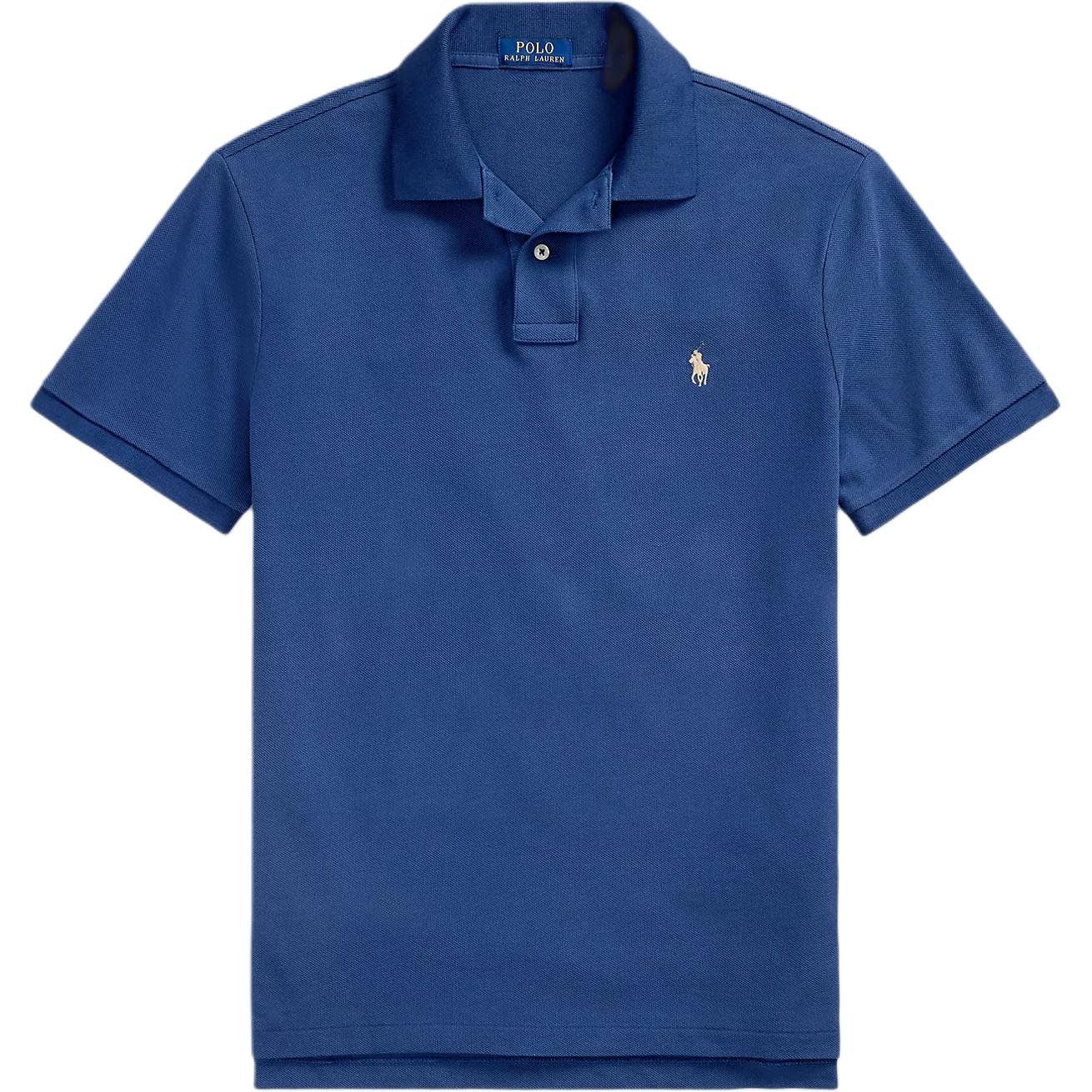 

Сетчатая поло Polo Ralph Lauren, синий