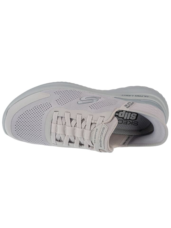 Кроссовки на шнуровке Skechers, серый — фото 3