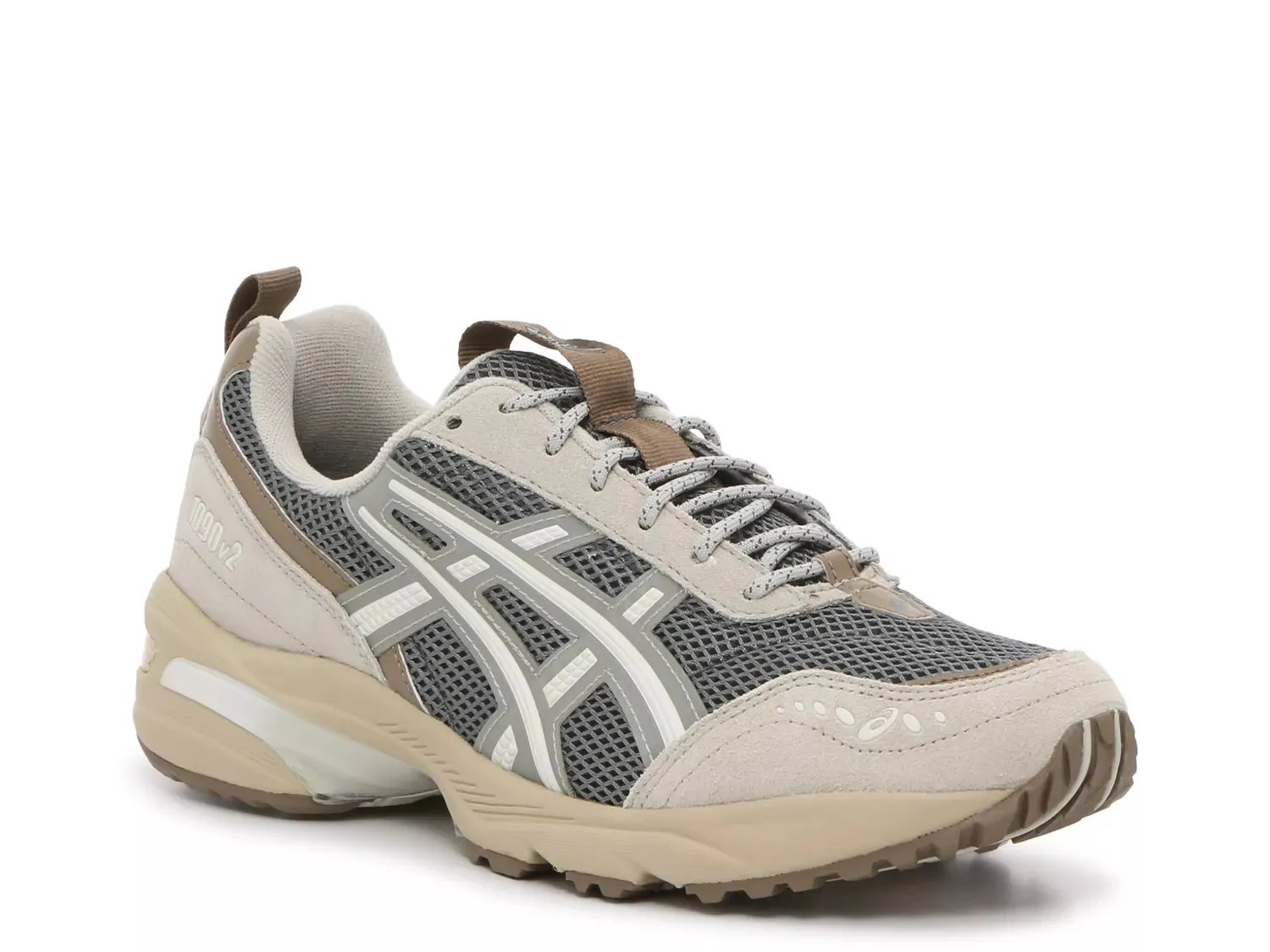 

Кроссовки ASICS 1090 v2 — мужские, серые/зеленые/бежевые