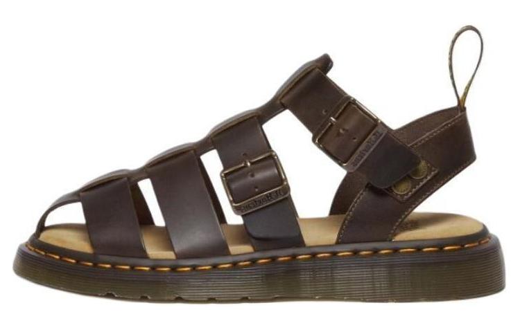 Сандалии из кожи Dr. Martens Garin Dr.Martens, Brown