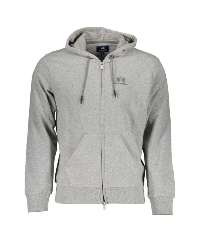 

Серая толстовка с капюшоном для мужчин La Martina, серый