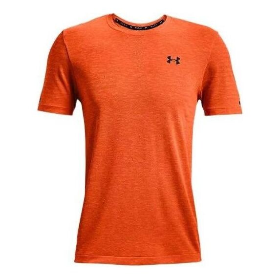 

Футболка rush seamless t-shirt 'orange' Under Armour, оранжевый