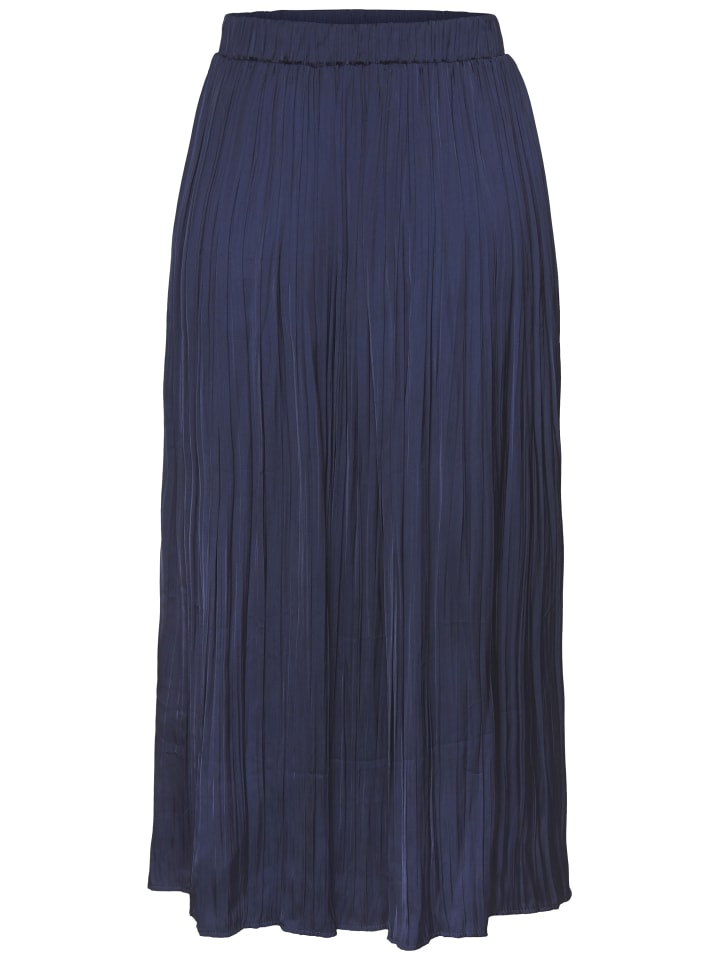 

LASCANA Длинная юбка синего цвета