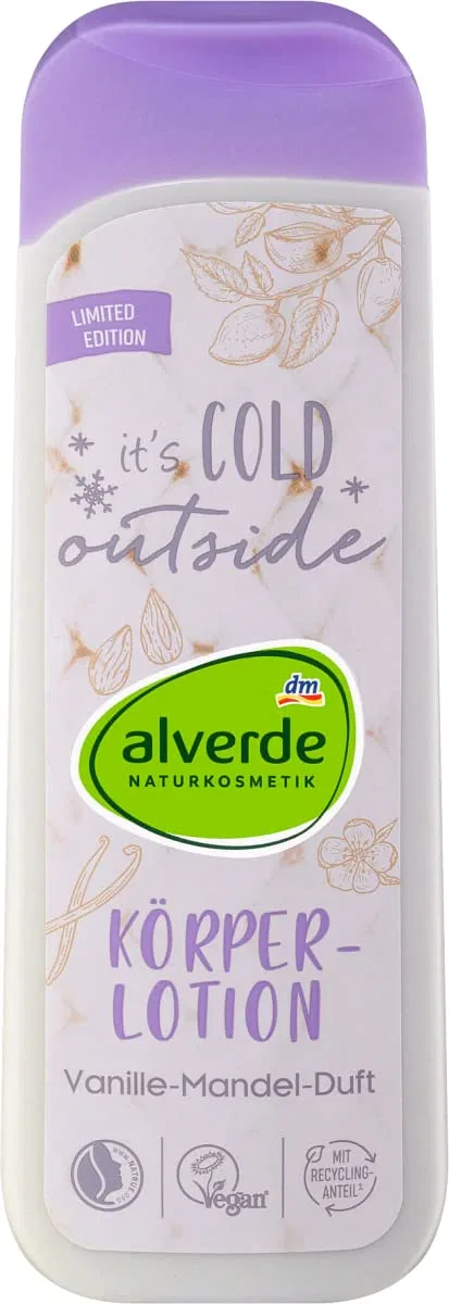 Набор лосьонов для тела с ванильно-миндальным ароматом Alverde Naturkosmetik Alverde