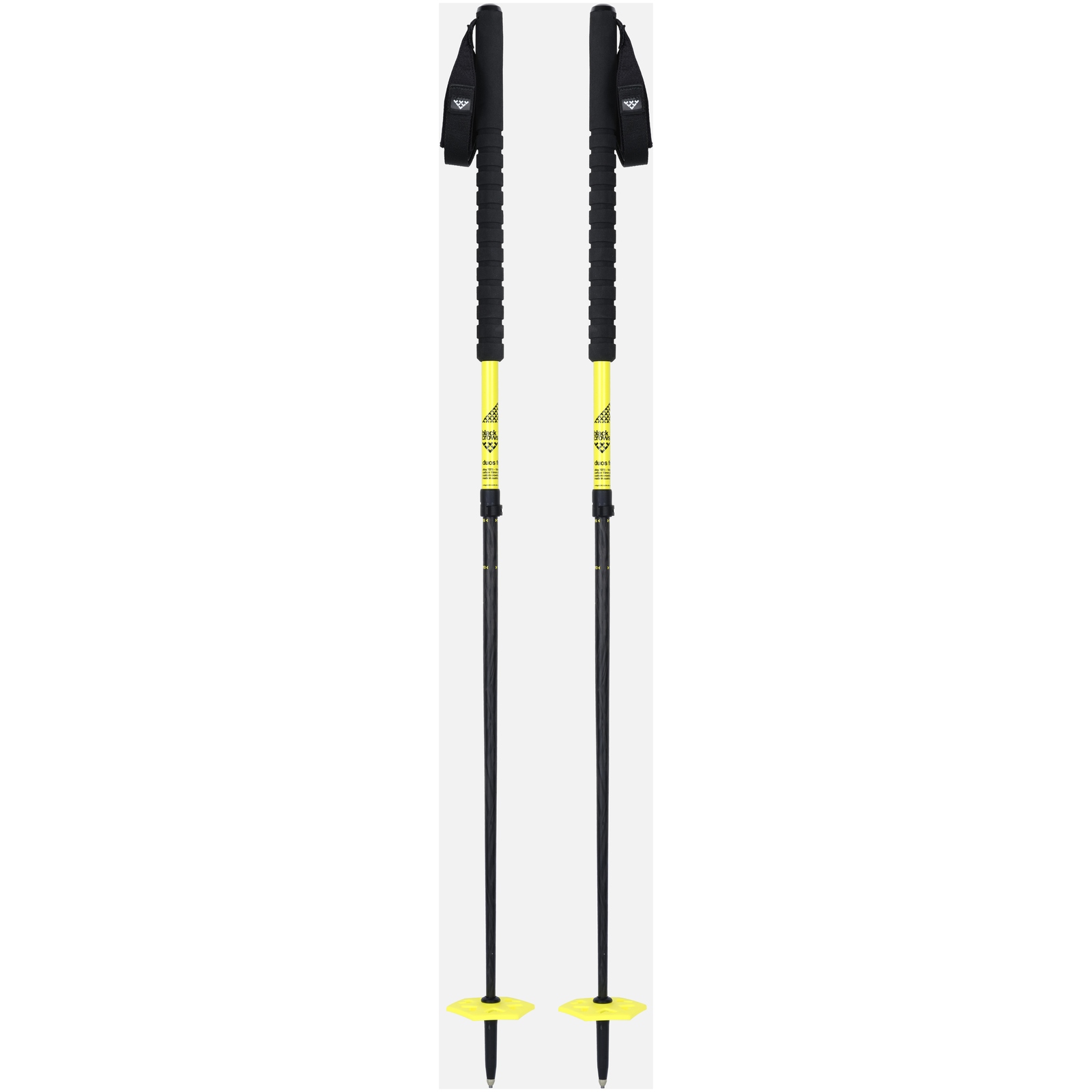 

Лыжные палки Black Crows Duos Freebird, черный/желтый