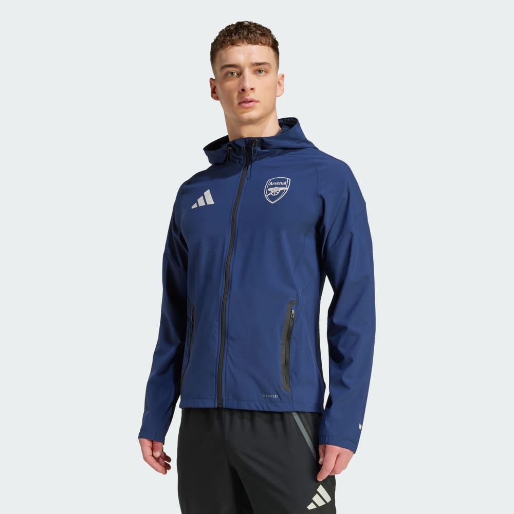 

Спортивный костюм Adidas Arsenal Tiro 25 Competition Vis Tech Travel Jacket, темный индиго