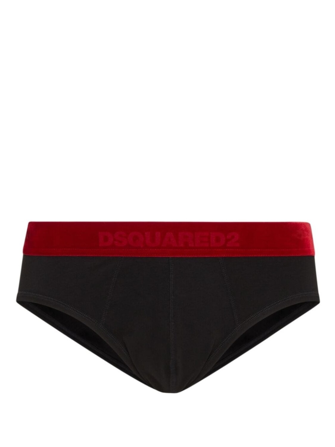 

DSQUARED2 трусы-брифы с логотипом, черный
