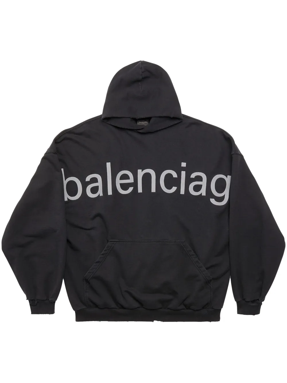 

Худи с логотипом BALENCIAGA, черный